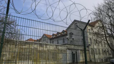 13.2.2025 protestni shod pravosodnih policistov in drugih strokovnih delavcev zavodov za prestajanje kazni zapora (ZPKZ) zapor Pov&scaron;etova - pravosodni policistFoto: Luka Cjuha