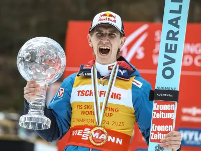 TSCHOFENIG Daniel30.03.2025 - finale svetovnega pokala v smučarskih skokih, mo&scaron;ki, posamična tekma; PLANICA 2025Foto: Luka Cjuha