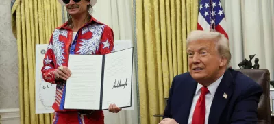 Kid Rock je znan podpornik Donalda Trumpa. F Reuters