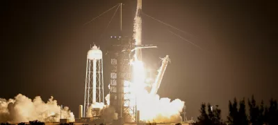 SpaceX's Falcon 9 rocket is launched, carrying four commercial astronauts into a 90-degree inclination polar orbit on the Fram2 mission at the Kennedy Space Center in Cape Canaveral, Florida, U.S., March 31, 2025. REUTERS/Joe Skipper