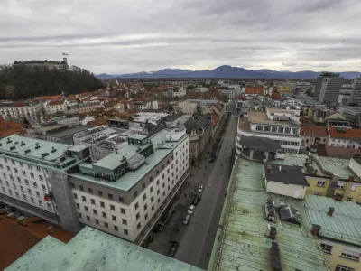 13.01.2025 - Ljubljana panorama - simbolična fotografijaFoto: Luka Cjuha