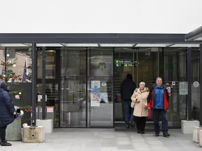 Bolni&scaron;nica Jesenice- 09.01.2024 &ndash; Jesenice &ndash; izpad vodovodnega omrežja &ndash; okvara distribucijskega vodovoda Peričnik - motnje pri oskrbi s pitno vodo //FOTO: Nik Erik Neubauer