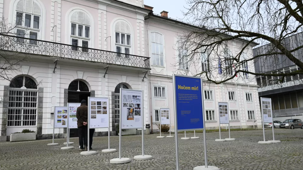 - 24.02.2023 - Muzej novej&scaron;e in sodobne zgodovine Slovenije &ndash; razstava o vojni v Ukrajini: Ukrajina pripoveduje in Mama, jaz nočem vojne! //FOTO: Nik Erik Neubauer