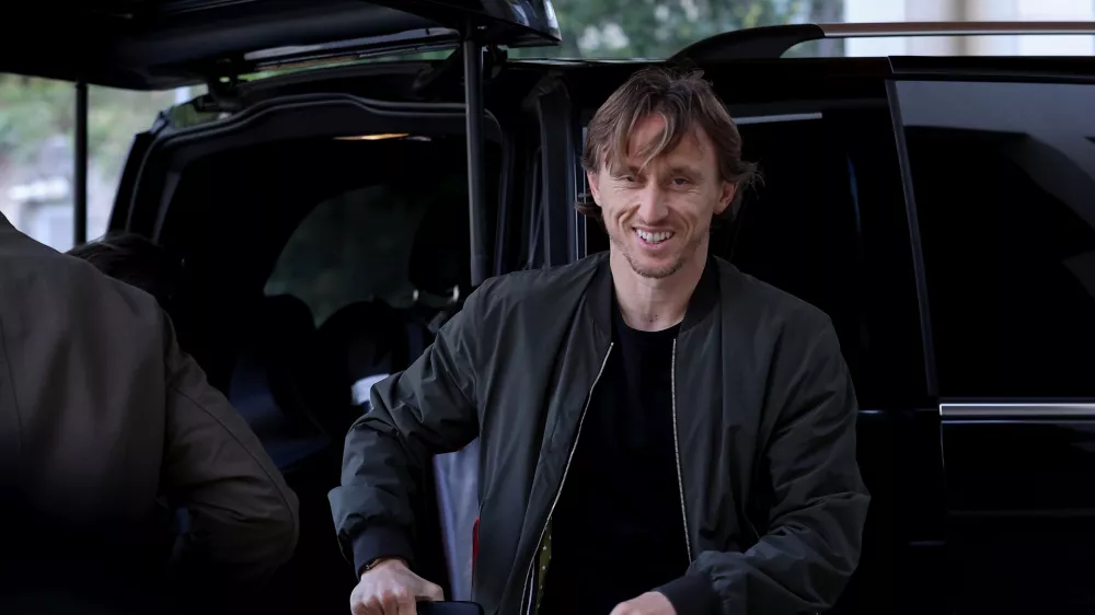 Luka Modrić veliko denarja vlaga v nepremičnine. F Pixsell