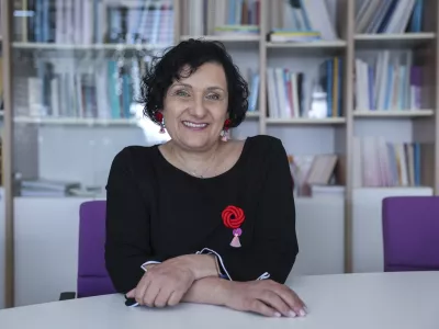 Monika Ažman, predsednica Zbornice zdravstvene in babi&scaron;ke nege / Foto: Jaka Gasar