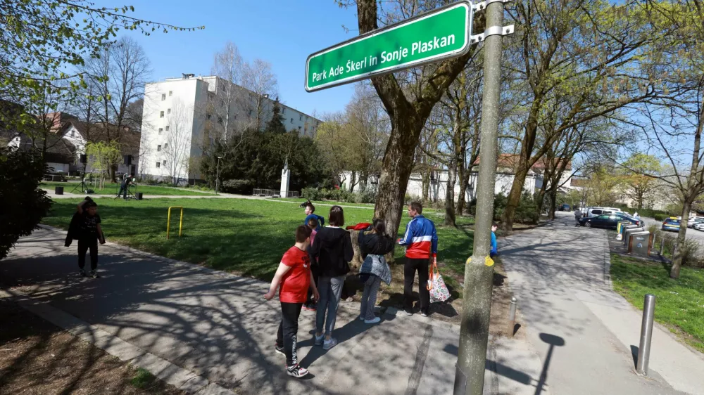 03.04.2025 - park Ade &Scaron;kerl in Sonje PleskanFoto: Tomaž Skale