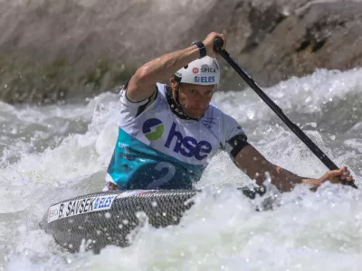 Benjamin Sav&scaron;ek19.05.2024 - Evropsko prvenstvo Kajak Kanu na divjih vodah Tacen 2024 - FOTO: Luka Cjuha