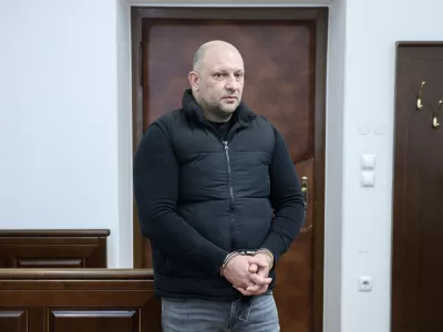 Bojan Bukarov- 09.04.2025 - izrek kazenske sankcije Bojanu Bukarovu//FOTO: Jaka Gasar