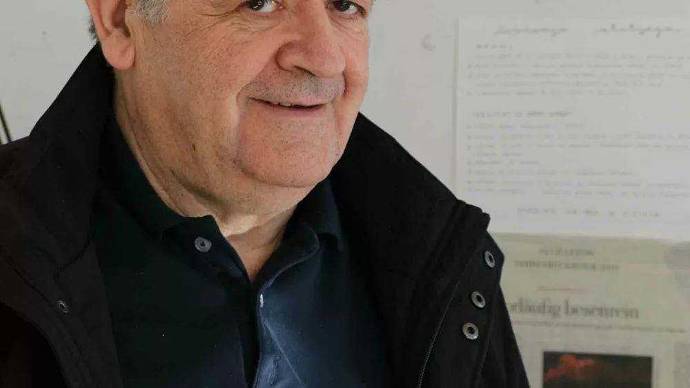 Nagrado Riharda Jakopiča 2025 prejme akademski slikar in grafik Črtomir Frelih za izjemne dosežke na področju umetni&scaron;ke grafike. Foto: Ana Kavčnik Jamnik