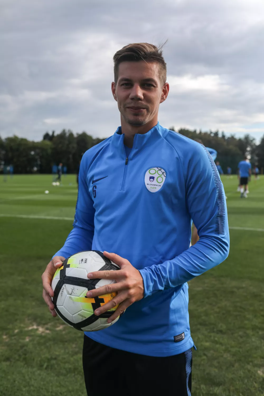 Miha Zajc- 04.09.2018 - Nogometna zveza Slovenije (NZS) &ndash; nogometna reprezentanca &ndash; priprave pred prihajajočima tekmama z Bolgarijo in Ciprom, ki bosta v okviru novega Uefinega tekmovanja &ndash; Lige narodov. - trening //FOTO: Jaka Gasar