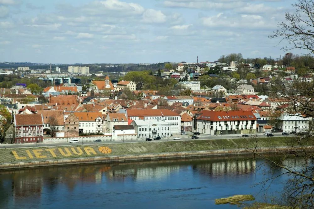 The springtime aerial view of Kaunas / Foto:  iStock