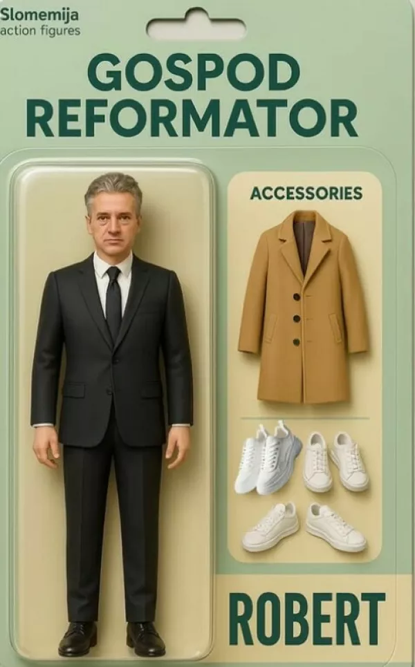 chatgpt figurice Robert Golob