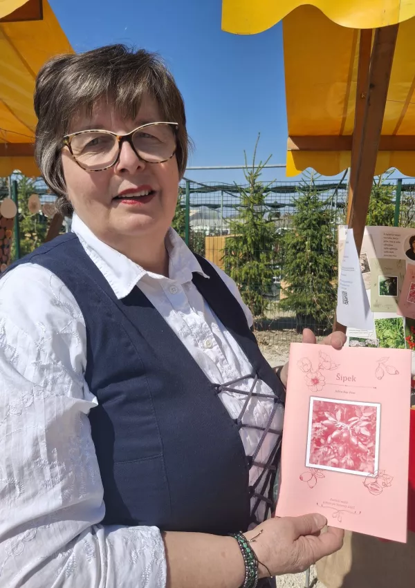 Jožica Bajc Pivec, zeli&scaron;čarka / Foto: Meta Černoga