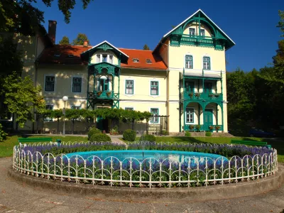 Zdravili&scaron;če Dobrna. / Foto: Franci Horvat