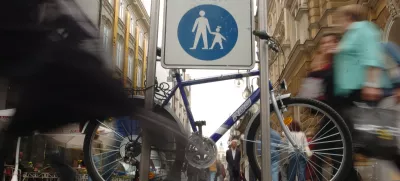  - evropski teden mobilnosti - kolesar - Čopova ulica - cona,//FOTO: Matej PovšeOPOMBA: ZA OBJAVO V ČASOPISU DNEVNIK / Foto: Matej Povše