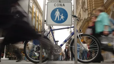  - evropski teden mobilnosti - kolesar - Čopova ulica - cona,//FOTO: Matej Pov&scaron;eOPOMBA: ZA OBJAVO V ČASOPISU DNEVNIK / Foto: Matej Pov&scaron;e