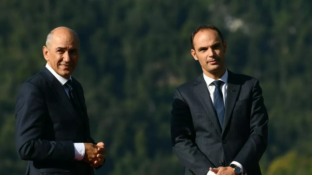 Janez Jan&scaron;a Anže Logar / Foto: Sta