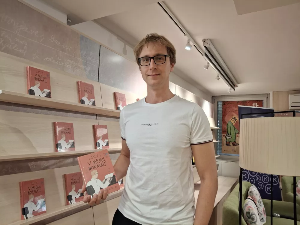 David Zupančič, infektolog in pisatelj / Foto: Meta Černoga