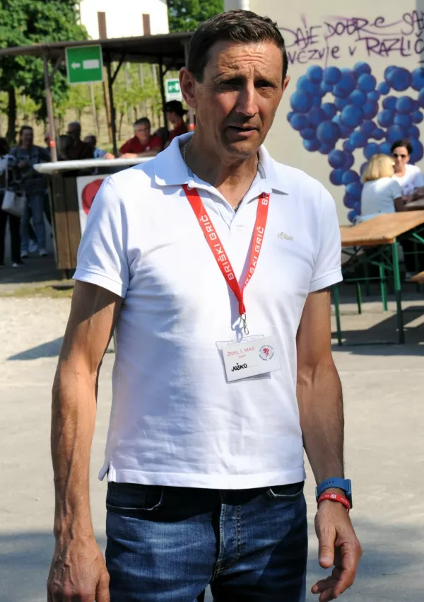 1.	Jo&scaron;ko Trpin, predsednik Slovencev / Foto: Alenka Žavbi