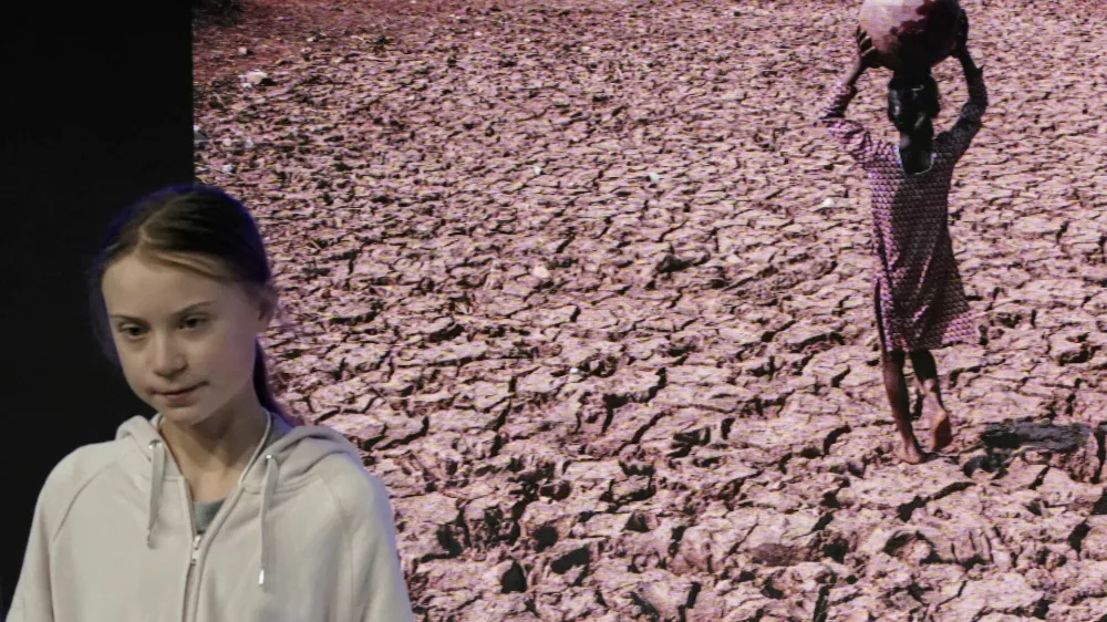 Swedish climate change activist Greta Thunberg leaves the stage during a session at the 50th World Economic Forum (WEF) annual meeting in Davos, Switzerland, January 21, 2020. REUTERS/Denis Balibouse / Foto: Denis Balibouse