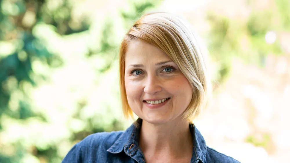 Nina Žitek, slovensko dru&scaron;tvo Transplant / Foto: Miran Jur&scaron;ič