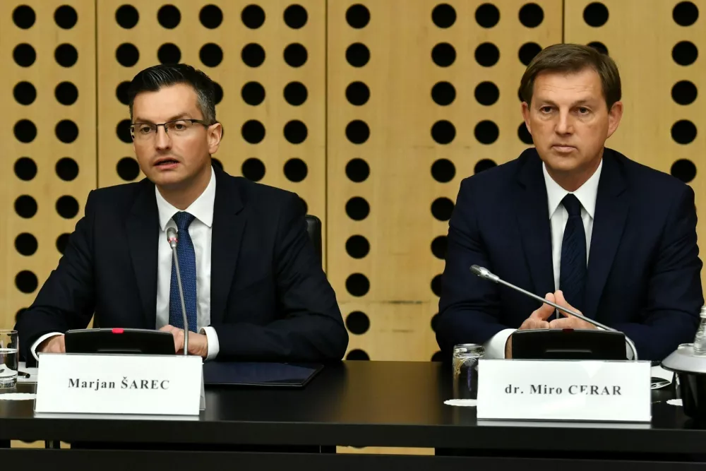 marjan &scaron;arec, miro cerar / Foto: Andrej Žavbi