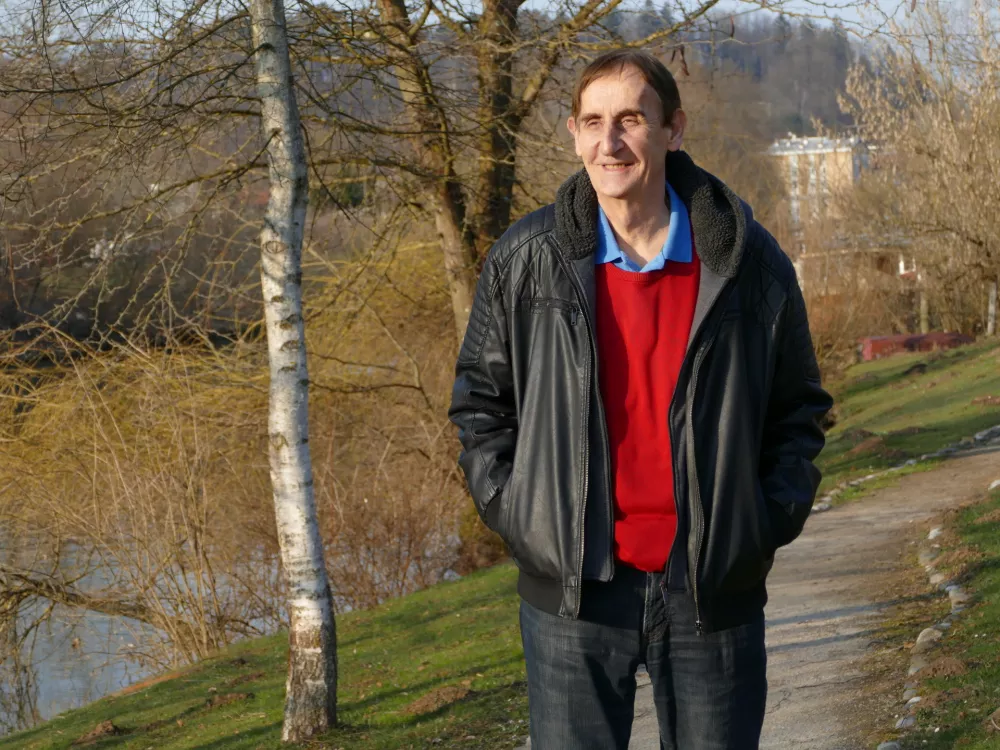 aljo&scaron;a žorga, ko&scaron;arkarza objavo v Nedeljskem dnevniku / Foto: Franci Kek