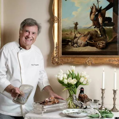 09.02.2022., Zagreb - Chef Stevo Karapandza priprema jela od divljaci. Photo: Sandra Simunovic/PIXSELL / Foto: Sandra Simunovic/pixsell