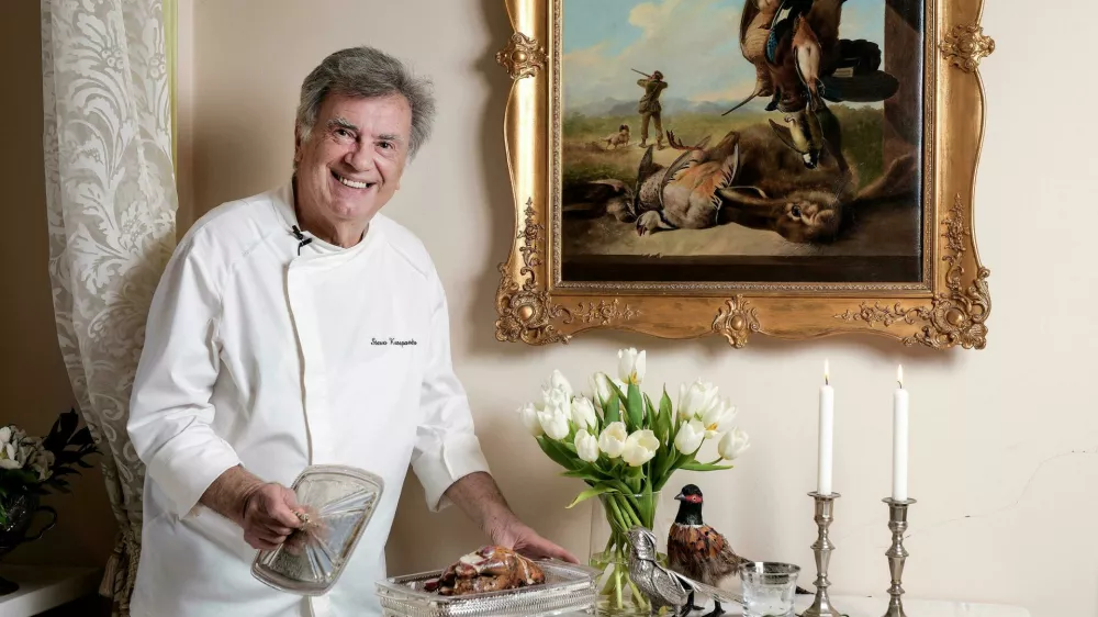 09.02.2022., Zagreb - Chef Stevo Karapandza priprema jela od divljaci. Photo: Sandra Simunovic/PIXSELL / Foto: Sandra Simunovic/pixsell