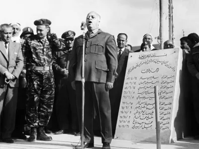 Ahmad &Scaron;ukeiri, prvi vodja PLO&nbsp;/ Foto: Profimedia