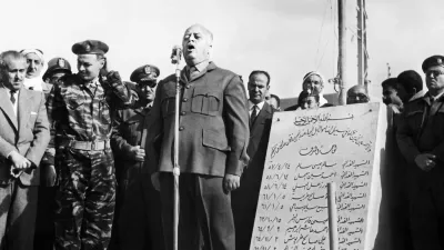 Ahmad &Scaron;ukeiri, prvi vodja PLO&nbsp;/ Foto: Profimedia