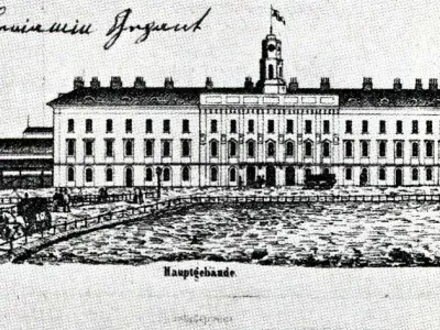 Železni&scaron;ka postaja Ljubljanapostajno poslopjegradnja, 1848