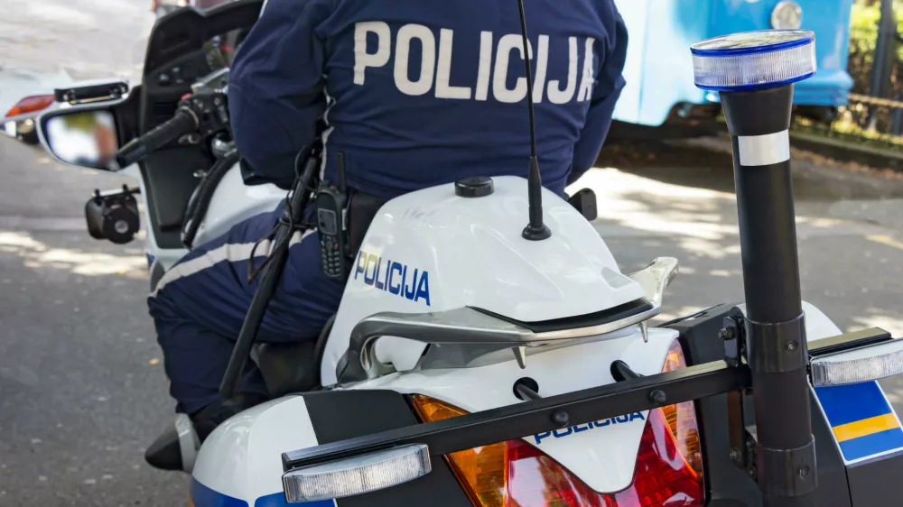 Hrva&scaron;ka policija motor Foto: Reuters/Alamy