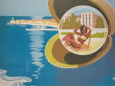 plakat turizem portorož / Foto: Katja Gle&scaron;čič 