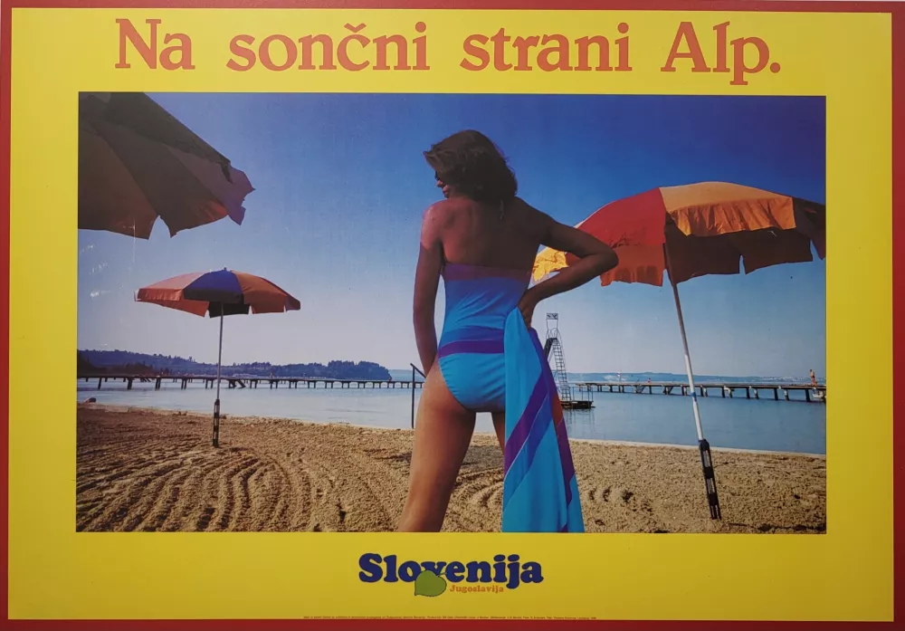plakat turizem portorož / Foto: Katja Gle&scaron;čič 