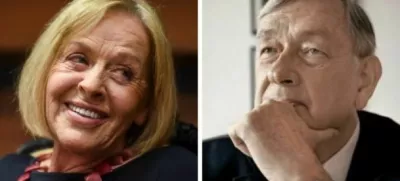 Milena Zupančič in Danilo Türk