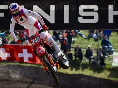 Italija, Trenta.Motokrosist Tim Gajser.