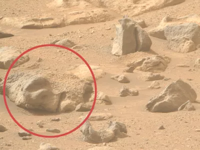 Kaj opazite na tej sliki? / Foto: Nasa/jpl-caltech/asu