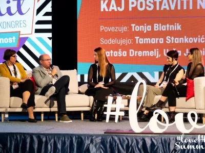 Tonja Blatnik, Slovensko kadrovski kongres, Miha Žove, Nata&scaron;a Dremelj, Tamara Stankovič, Tamara Stankovič