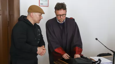 02.04.2025 - sojenje v zadevi Durmić AdnanFoto: Luka Cjuha