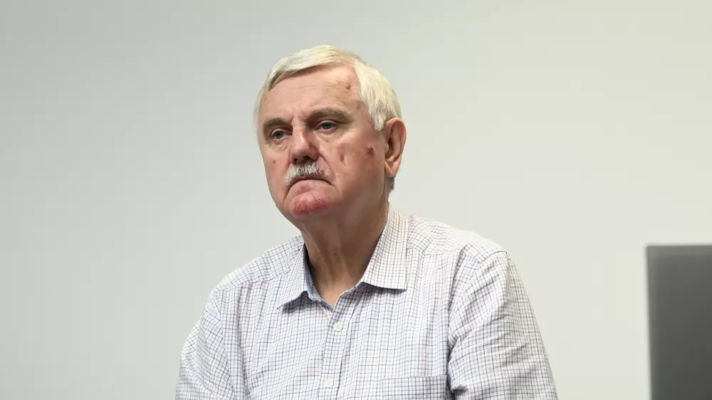 UE LjubljanaUpravna EnotaFrančisek Verk- 15.05.2024 -novinarska konferenca Sindikata državnih organov Slovenije - sindikata upravnih enot. FOTO: Nik Erik Neubauer