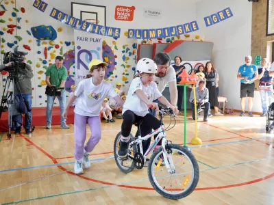 31. bolni&scaron;nične olimpijske igre, URI Soča, invalidi, rehabilitacija, gibalno ovirane osebe, gibalno ovirani16. 4. 2025Foto: Jaka Gasar