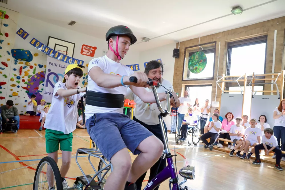 31. bolni&scaron;nične olimpijske igre, URI Soča, invalidi, rehabilitacija, gibalno ovirane osebe, gibalno ovirani16. 4. 2025Foto: Jaka Gasar