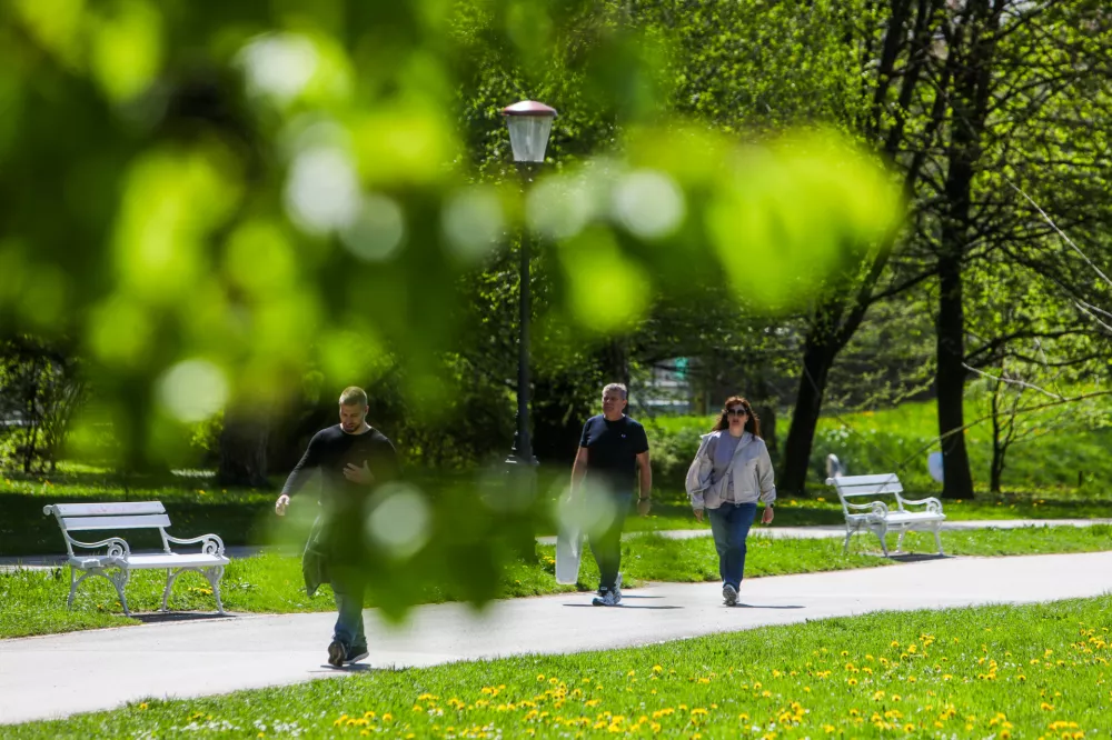 16.04.2025. Park Tivoli.Pomlad v Ljubljani.//FOTO: Bojan Velikonja