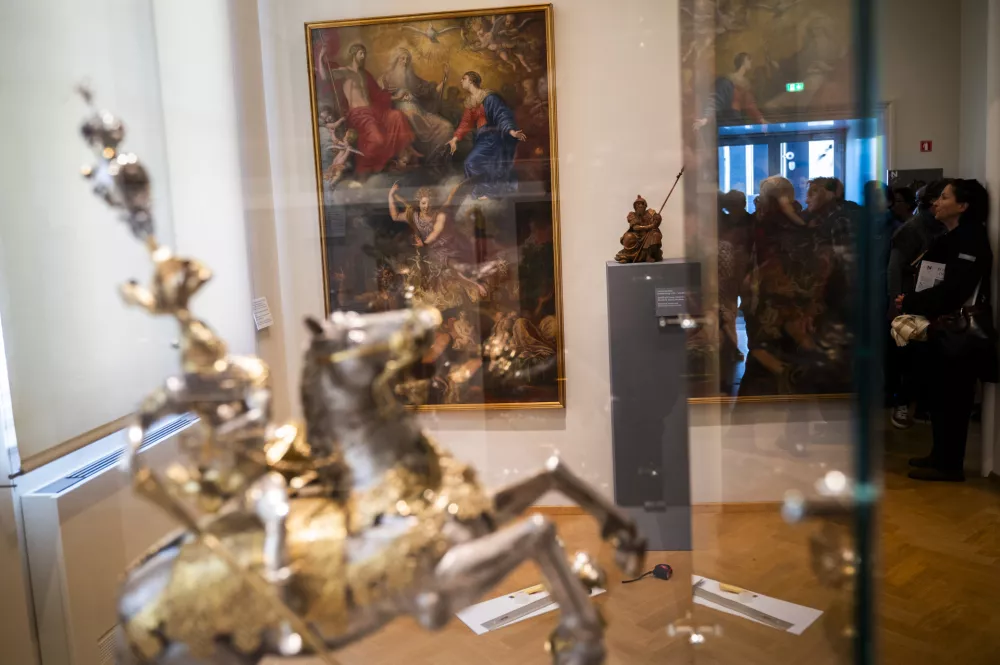 umetnostkulturaumetnineumetni&scaron;ki trgbarokslikerestavratorstvo08.04.2025 Voden ogled po razstavi Barok v Sloveniji, Narodna GalerijaFOTO: Nik Erik Neubauer