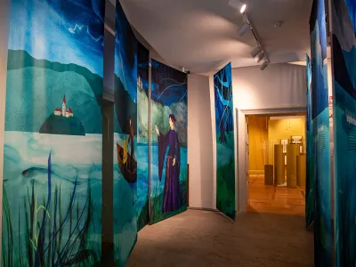 Prvi del nove stalne razstave je posvečen naravni in arheolo&scaron;ki dedi&scaron;čini Blejskega kota. Foto: Mirko Kun&scaron;ič