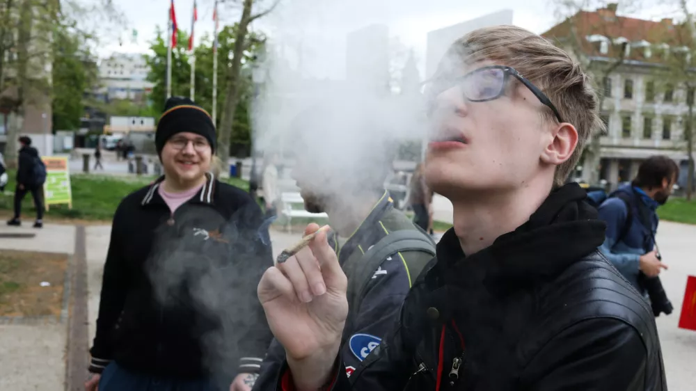 17.04. 2025. Marihuana mar&scaron; 2025. Foto: Bojan Velikonja