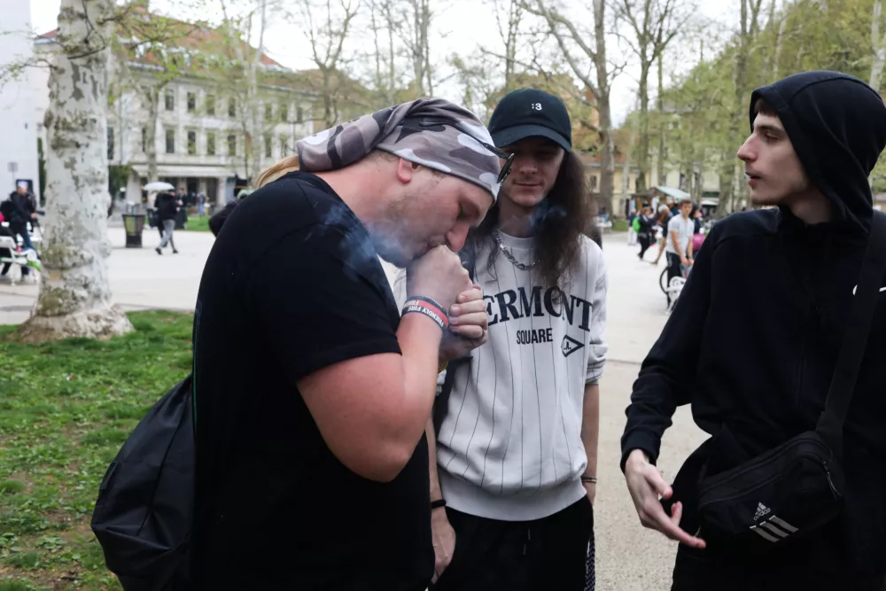 17.04. 2025. Marihuana mar&scaron; 2025. Foto: Bojan Velikonja