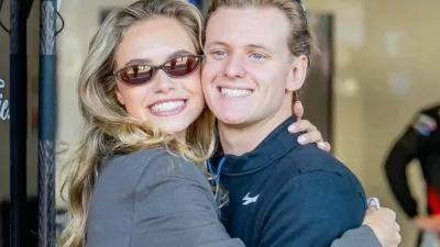 Fotografija iz časov, ko sta bila Laila Hasanović in Mick Schumacher &scaron;e srečno zaljubljena. F instagram