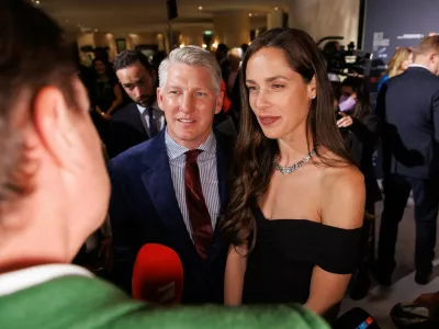 Bastian Schweinsteiger in Ana Ivanović, Foto: Profimedia